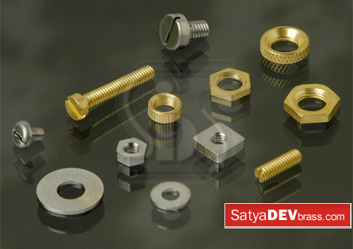 Brass Screws Washers Nuts Bolts