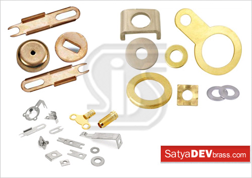 Brass Sheet Cutting Parts